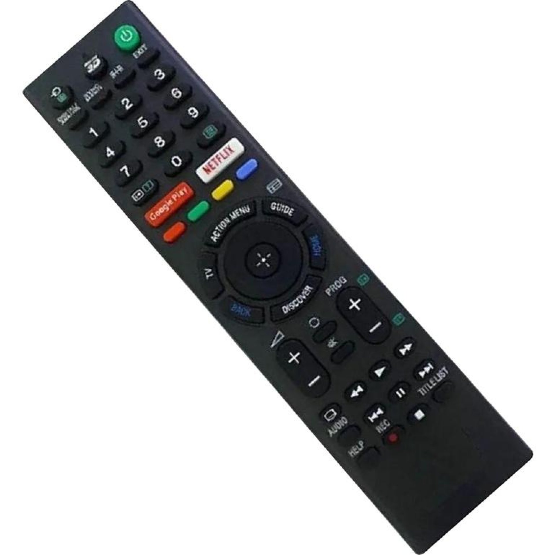 Controle Compatível Tv Led Smart Netflix/globoplay 9055