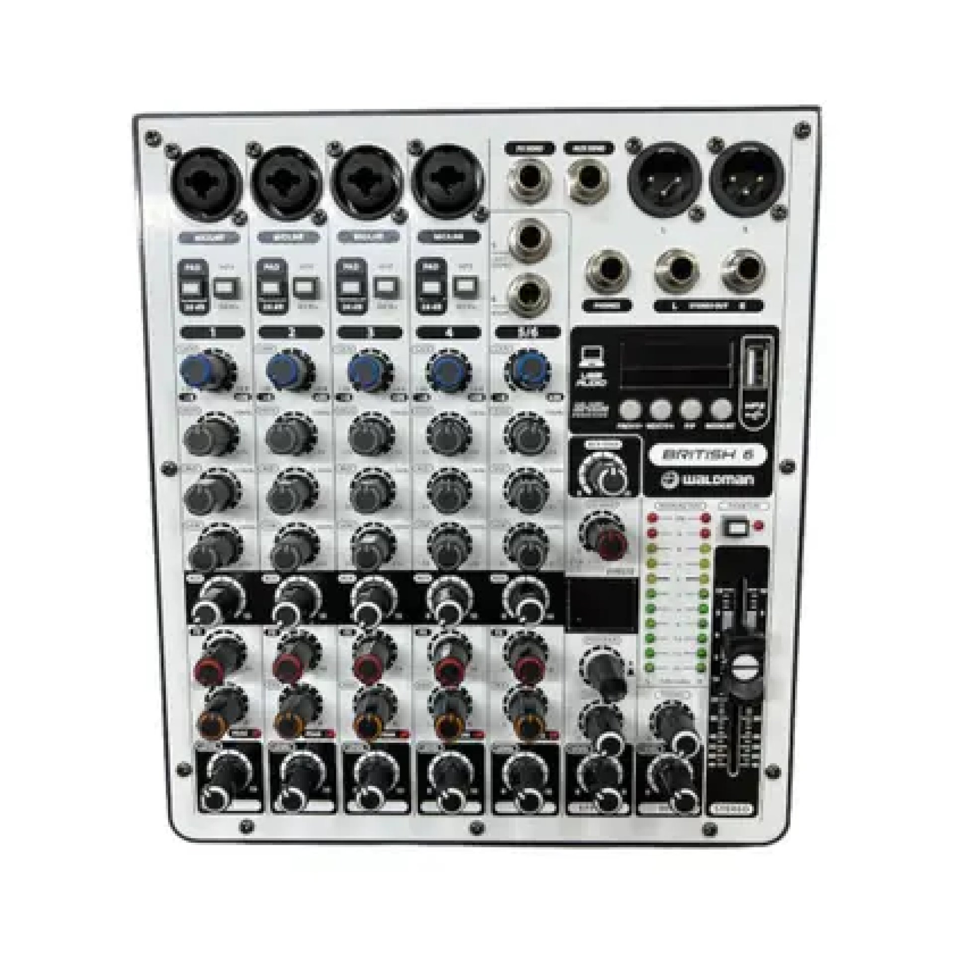 MESA DE SOM 6 CANAIS