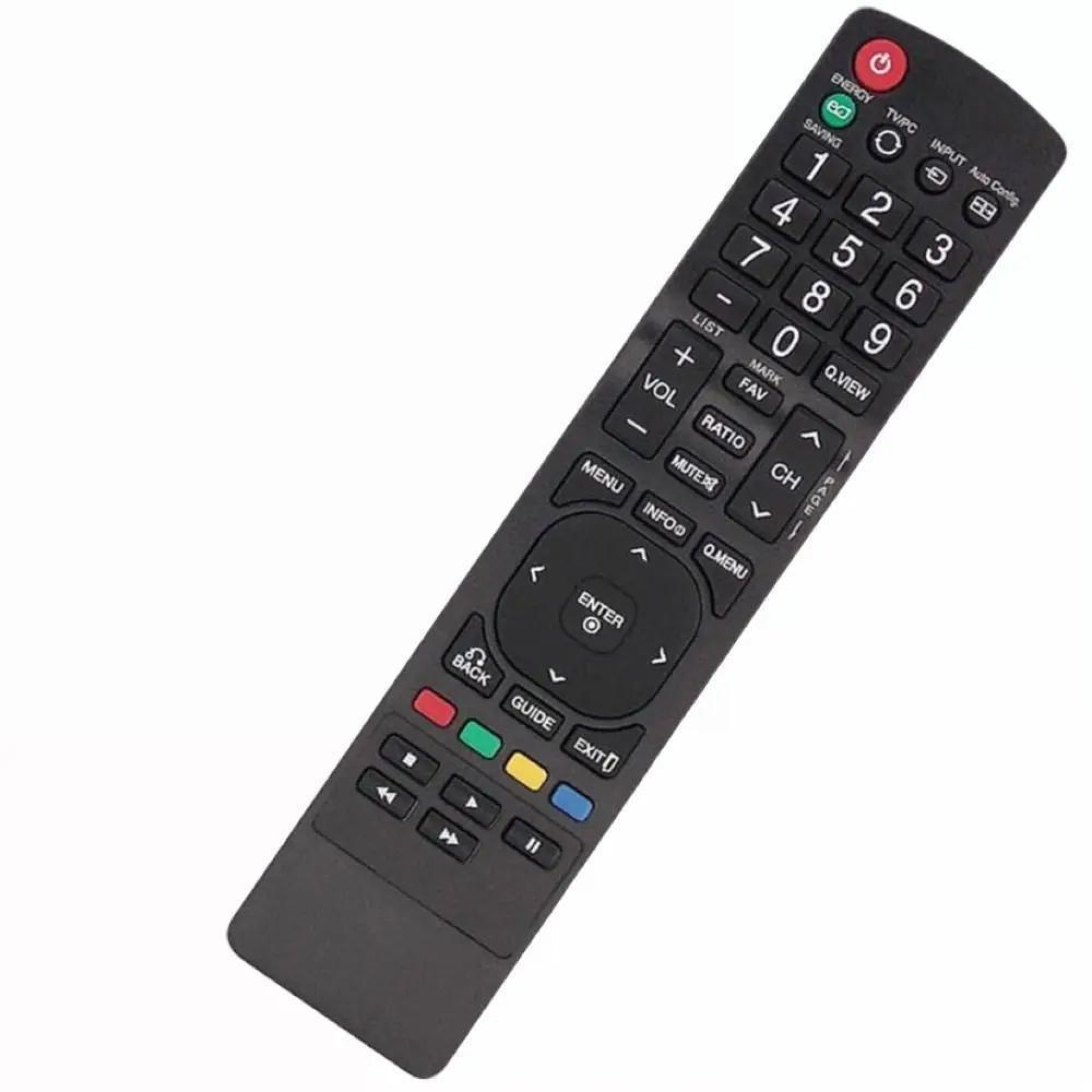 Controle Remoto Tv  Lcd 8008