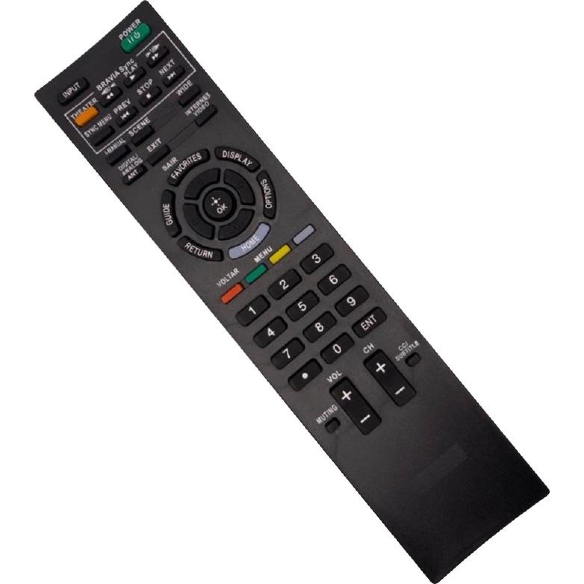 Controle Remoto Tv Lcd / Led  Bravia 7443