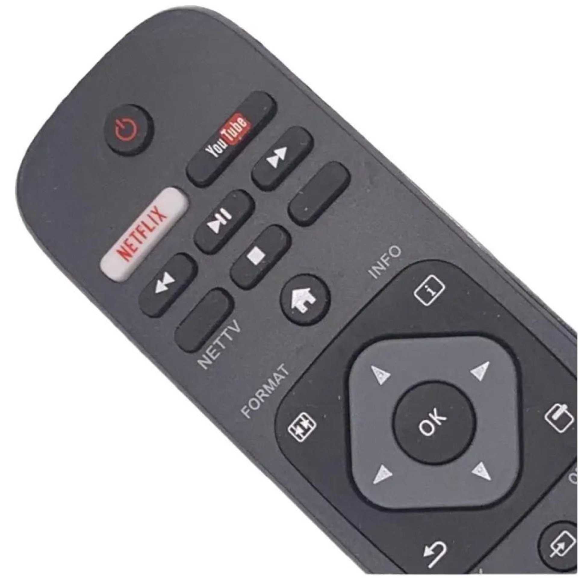 Controle Remoto Tv  Com Botão Netflix Youtube 7516-8075