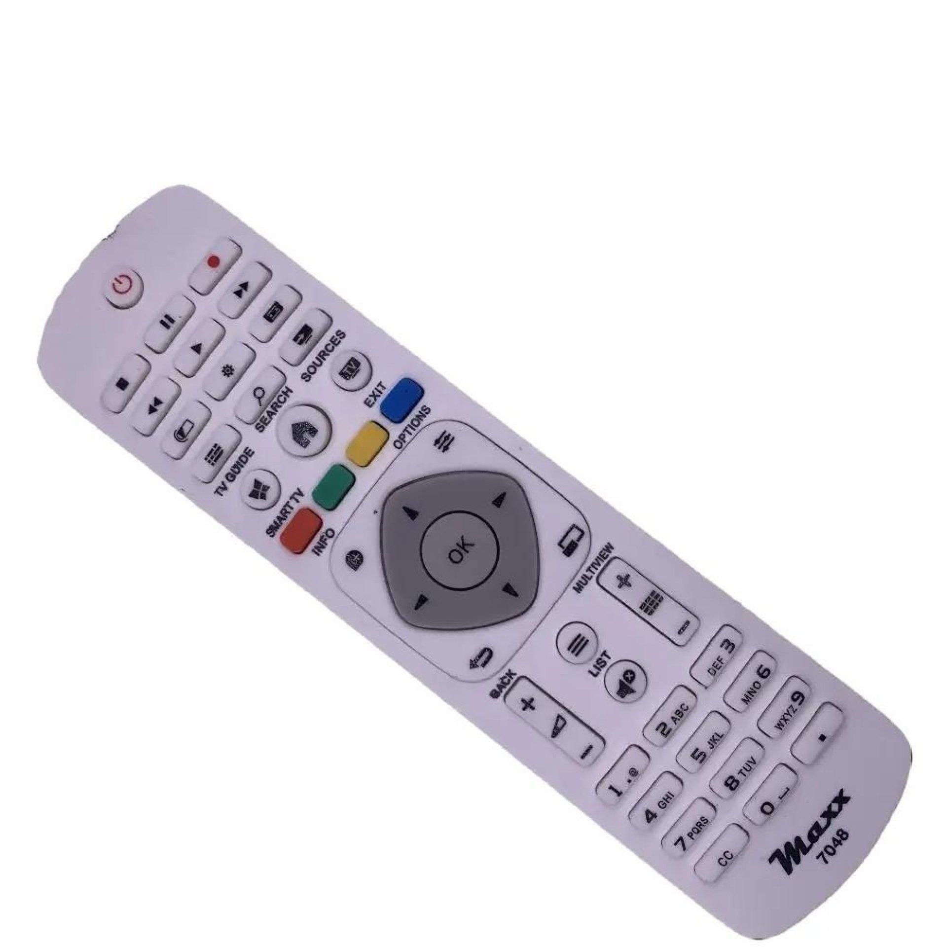 Philips Controle Remoto TV Modelo 7048 para Televisores Inteligentes com Funções Avançadas e Confort