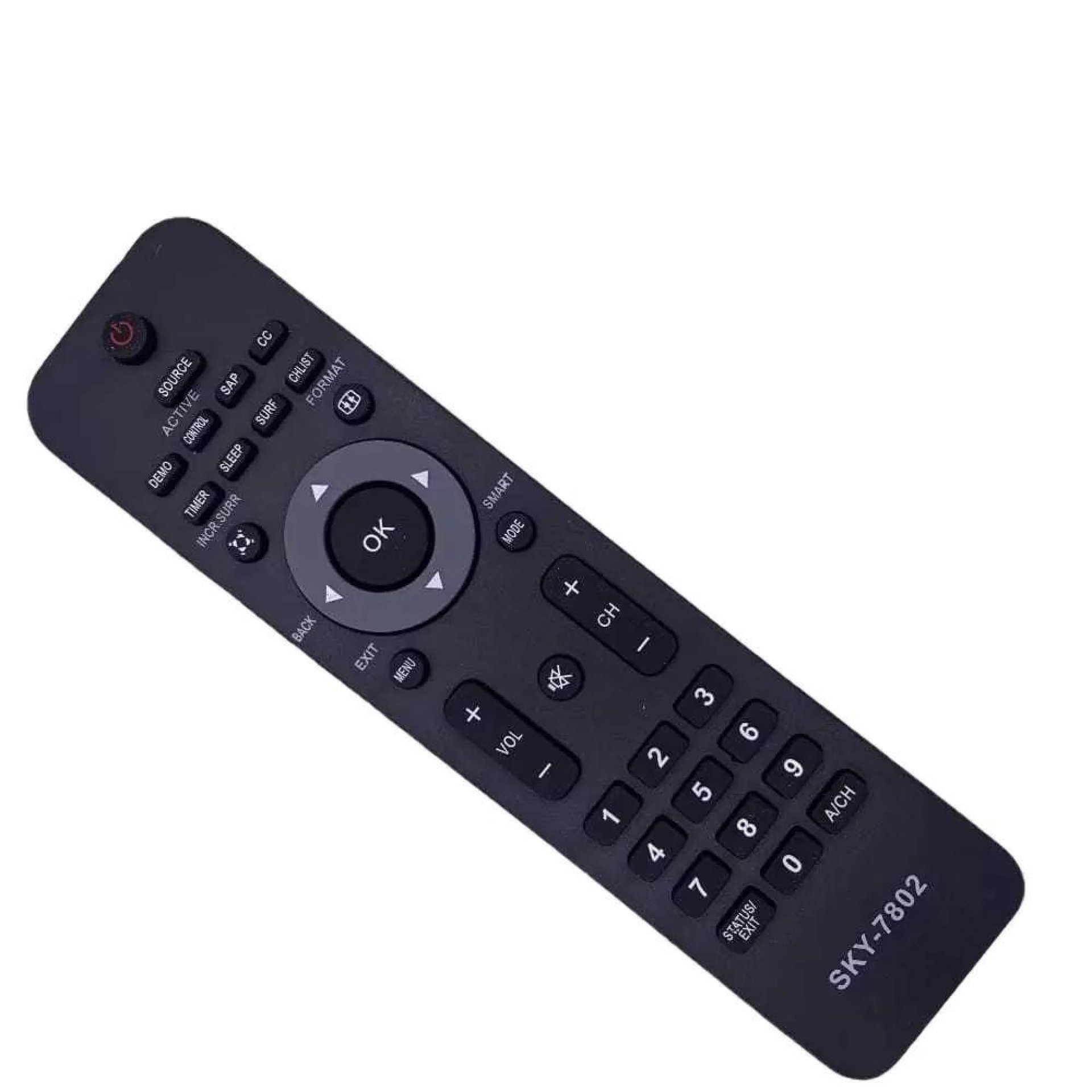 Kit com 10 Controle Remoto Tv Philips Lcd Led 7802