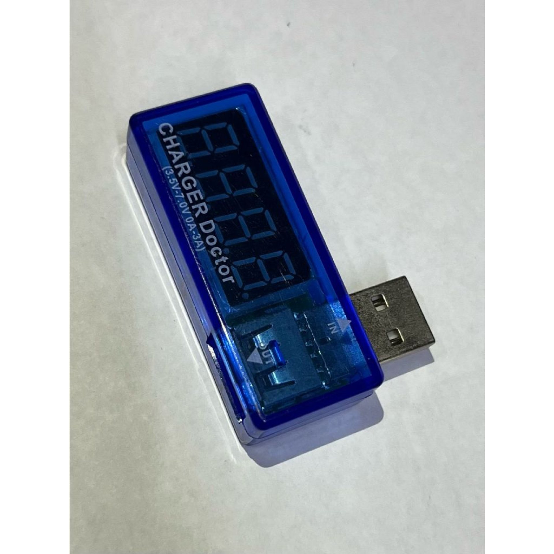 Testador Digital Porta Usb Medidor Voltagem Amperagem Com Nf