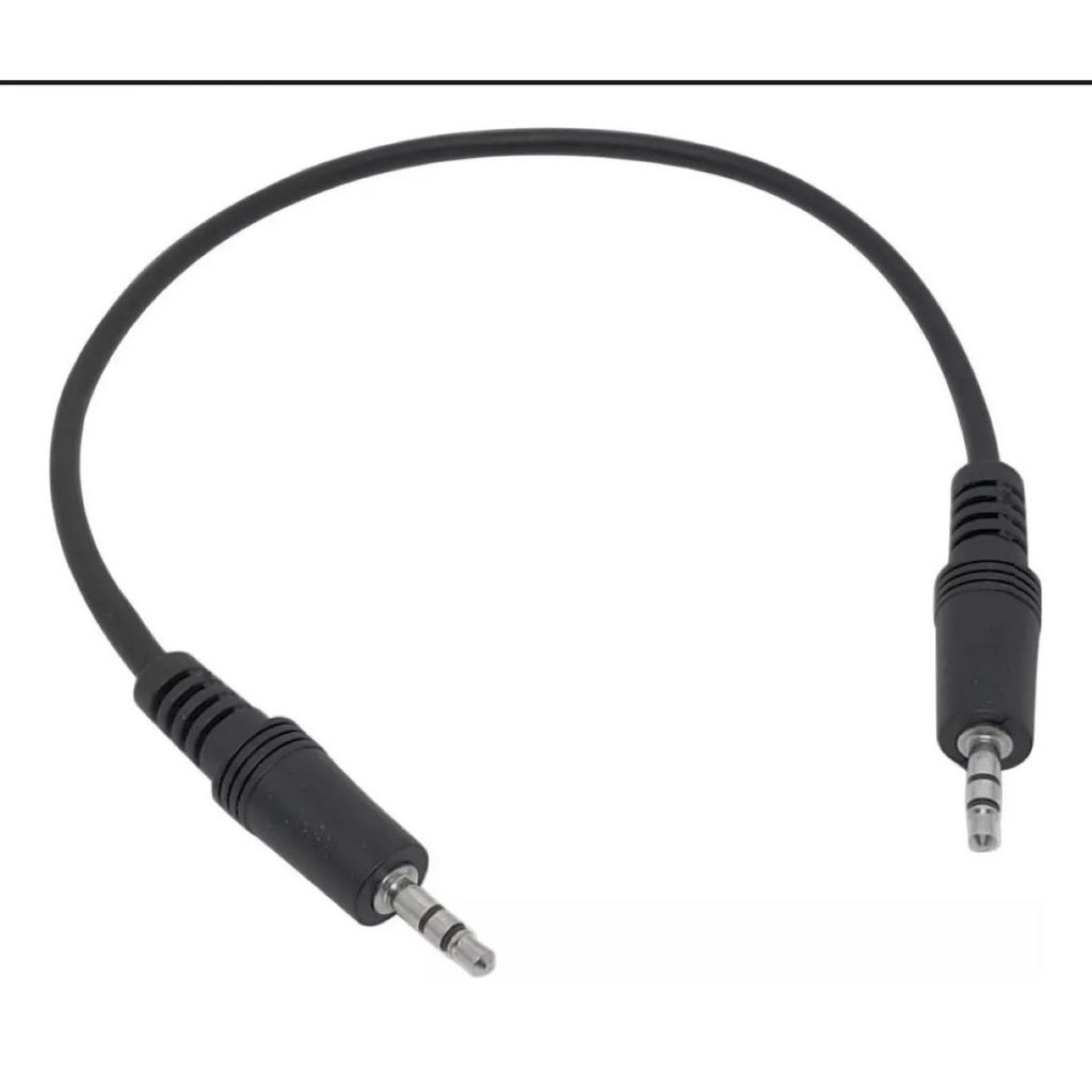 Cabo Auxiliar P2 X P2 Macho 50cm P/celular Caixa De Som