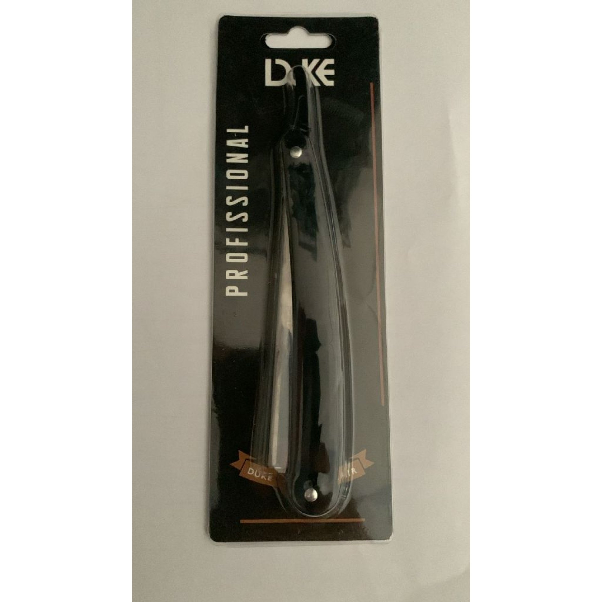 NAVAlha de barbear COM SUPORTE PARA LAMINA DE INOX E CABO PLASTICO PROFISSIONAL DUKE